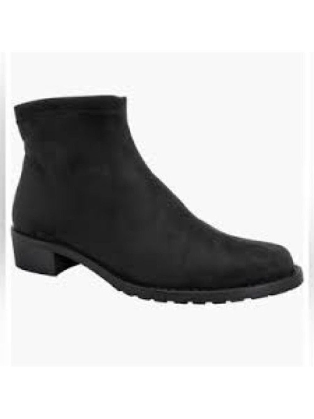 Women’s Rapasardi Ron White Grey Vegan Leather Booties Size 4.5 US!